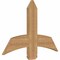 Ekena Millwork Bellingham Timber Gable Bracket, Western Red Cedar, 36"W x 24"H x 1 1/2"D x 5 1/2"F, 16/12 Pitch GBW036X24X0206BEL00SWR - alternate 3